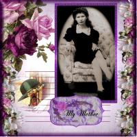 Vintage Page-My Mother