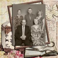 Scrapbook of the Week - F is for Family