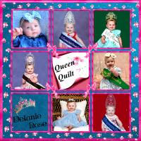 Scrapbook of the Week - Alphabet Soup-Q-for Queen Quilt