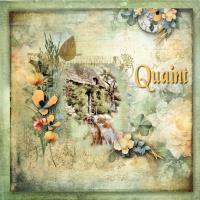 Scrapbook of the Week - Q for Quaint