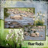 Scrapbook of the Week - River Rocks